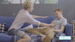 Blonde Nico D Gets His Ass Fucked By Hot Redhead Michael P!