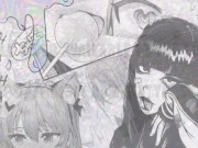 Double penetration for a whore in stockings, got a mouthful of cum 16/16