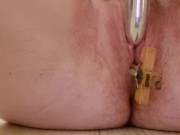 Fucking my cunt with a cross 11/16