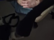 fucking my ass with the sex machine! 4/16