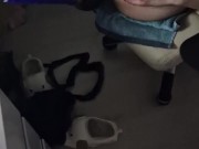 anal with sex machine and dp! 2/16