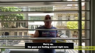 Two Construction Workers Fuck a Trans Woman