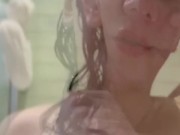 Hairy Bath Pussy Play 7/16