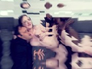 Hot Asian Gets 3 Dicks To Suck & Fuck From Her Cuck Husband 14/16