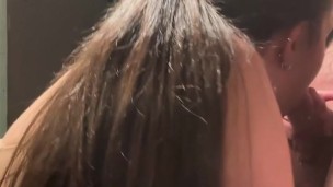 18 Year Old College Slut Devours My Dick Then Gets Fucked on the Kitchen Counter