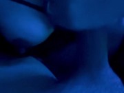 Mi hambrienta novia Tati me despierta con una mamada 9/16