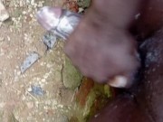 I couldn't wait for my girlfriend back so I hard to nut my self for cumshots 9/16