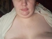 Blow job with hubby and then masterbation compilation of me