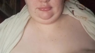 Blow job with hubby and then masterbation compilation of me