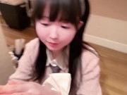 💗ムラムラ止まらなくて即尺フェラからの洗面所で着衣生セックス💗ベッドまでたどり着かずに廊下でアヘ顔立ちバックとまんないっ♡そのまま生中出しおちんちんびゅっびゅー💕ゆりんのちいさくてごめんなさい♡ 2/16