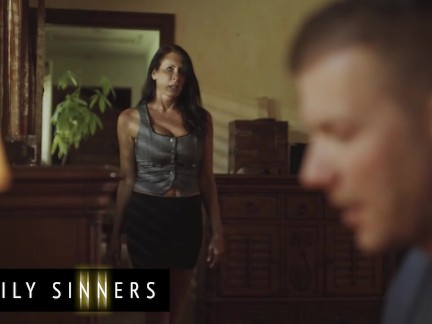 FAMILY SINNERS - Sexy Milf Has Her Stepson Fuck The Sexual Frustation Out Of Her