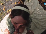 Master fucked the sexy gardener. Cum on her breasts 16/16