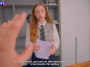 Principal Caught Schoolgirl on Webcam Site! Rough Fuck or Expulsion - It's Your Choice, Cute! 16/16