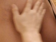 Footjob from teen(18+) and creampie 4/16