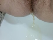 Peeing in the hotel sink 10/16