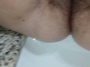 Peeing in the hotel sink 4/16