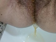 Peeing in the hotel sink 9/16