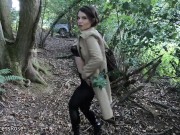 Cheeky POV pantyhose swallow before going back to the office 16/16