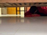 Egyptian Big Ass Curvy Muslim Hot Stepmom Stuck under Bed Then She want Anal fuck from me! 11/16