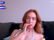 Lustful ASMR artist fucked on camera and got a creampie 4/16