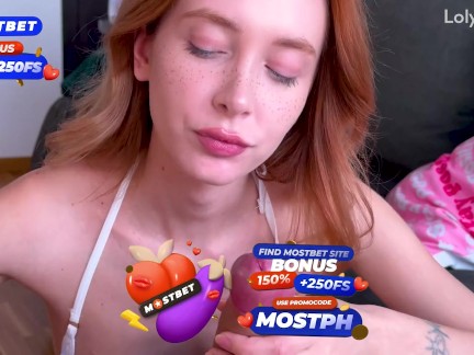 Lustful ASMR artist fucked on camera and got a creampie