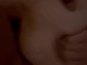 Quickie husband fucks me so hard I cum all over his hard cock after a quick pounding before bed