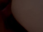 Quickie husband fucks me so hard I cum all over his hard cock after a quick pounding before bed 2/16