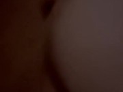 Quickie husband fucks me so hard I cum all over his hard cock after a quick pounding before bed 4/16