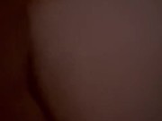 Quickie husband fucks me so hard I cum all over his hard cock after a quick pounding before bed 5/16