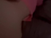 Quickie husband fucks me so hard I cum all over his hard cock after a quick pounding before bed 6/16