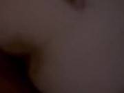 Quickie husband fucks me so hard I cum all over his hard cock after a quick pounding before bed 8/16