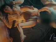 Babe in strappy lingerie fucks and takes selfie video when 69 🤳 8/16