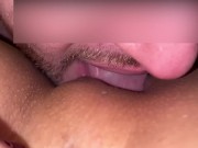 POV Seduction - Stripping Down to Explore Her Shaved Pussy with Tongue and Fingers 12/16