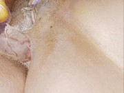 Watch my pussy jump! 9/16