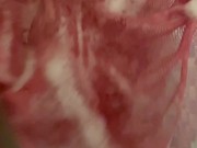 Chubby Girl Getting Soapy in Shower 8/16