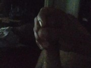 Girlfriend loves watching me jack off in front of her