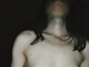 The brunette's sex was filmed and posted on the Internet 10/16