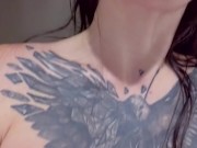 EXPLOSIVE ORGASM Near PEOPLE in a Shopping Mall Changing Room! 13/16