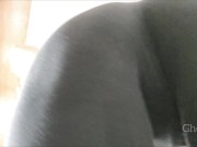 My stepbrother spies on me while I'm horny getting ready to go to the gym 🫣 14/16