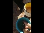 Washing my feet 16/16