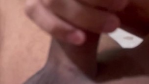 I film my husband jerking off while I play with my pussy behind the camera