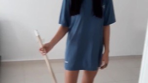 I ask my girlfriend to have fun with her vibrator.