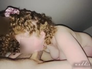 I suck him off on the top bunk while our friends chill below 15/16