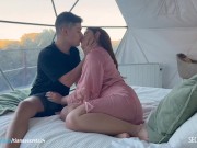 My girlfriend and I got really horny and fucked on her parents' bed 2/16