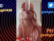 A  Hard class of me, - Sucking Dildo 15/16