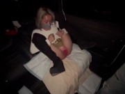 女子大生がカーセックスに興奮し過ぎておパンツ濡れビチョビチョ 16/16