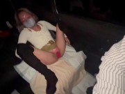 女子大生がカーセックスに興奮し過ぎておパンツ濡れビチョビチョ 8/16