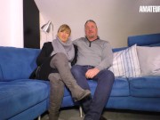 Hot MILF Debby Fucked Hard In Her First Sex Tape - AMATEUR EURO 1/16