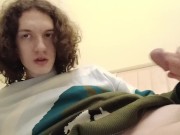 Trans-girl Stesha masturbates her clitoris and ass 10/16