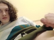 Trans-girl Stesha masturbates her clitoris and ass 13/16